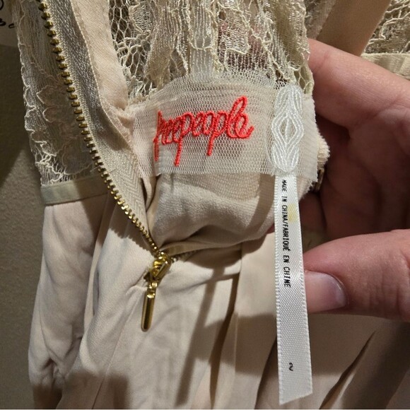 Free People Odette Mini Dress Sz 2 NWT - Picture 9 of 9